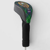 Clan Duncan Crest over Tartan Golf Headcover (angewinkelt)