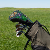 Clan Duncan Crest over Tartan Golf Headcover (In SItu)