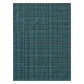 Clan Duncan Green und Blue Scottish Tartan Tischdecke (Vorderseite)