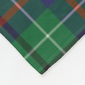 Clan Duncan Kariert Tartan Fügen Sie Ihren Namen b Fleecedecke (Ecke)