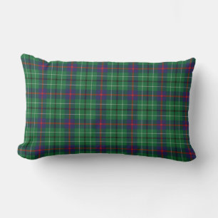 Clan Duncan Plaid Grün Karo Tartan Lendenkissen