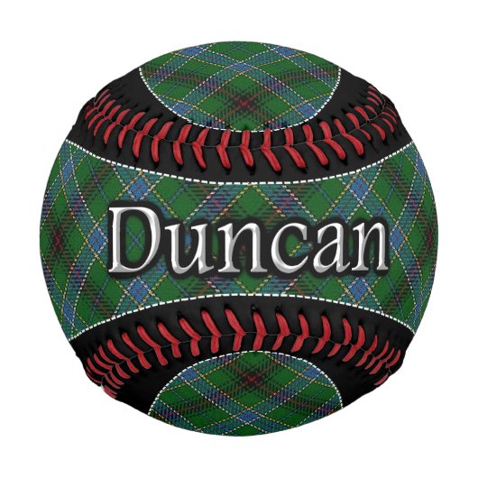 Clan Duncan Scottish Dream Tartan Baseball (Vorderseite)