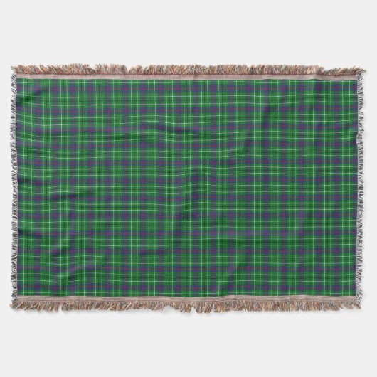 Clan-Duncan-Tartan Decke (Vorderseite)