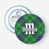Clan Duncan Tartan Flaschenöffner (Vorderseite)
