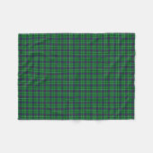 Clan-Duncan-Tartan Fleecedecke (Vorderseite (Horizontal))
