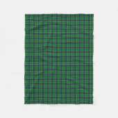 Clan-Duncan-Tartan Fleecedecke (Vorderseite)