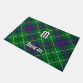 Clan Duncan Tartan Fußmatte (Schrägansicht)