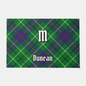 Clan Duncan Tartan Fußmatte (Vorderseite)