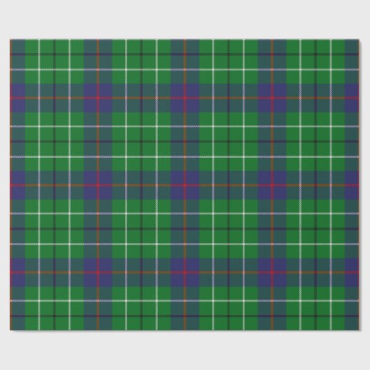 Clan Duncan Tartan Geschenkpapier (Flach)