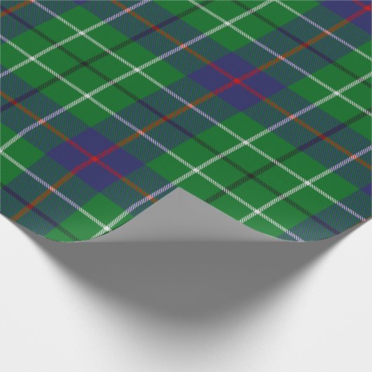 Clan Duncan Tartan Geschenkpapier (Ecke)