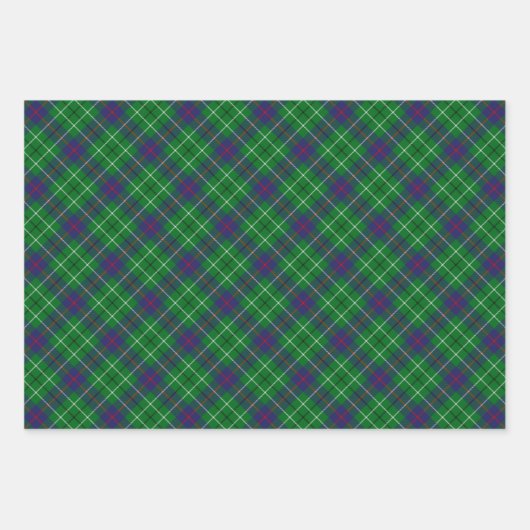 Clan Duncan Tartan Geschenkpapier Set (Vorderseite 3)