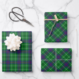 Clan Duncan Tartan Geschenkpapier Set