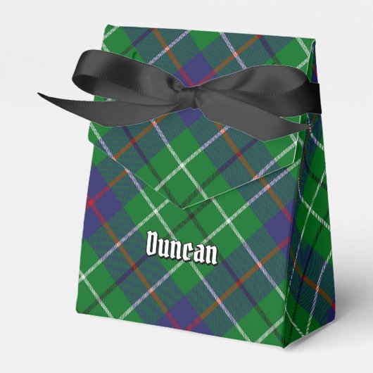 Clan Duncan Tartan Geschenkschachtel (Vorderseite)