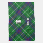 Clan Duncan Tartan Geschirrtuch (Vertikal)