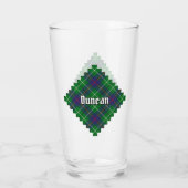Clan Duncan Tartan Glas (Rückseite)
