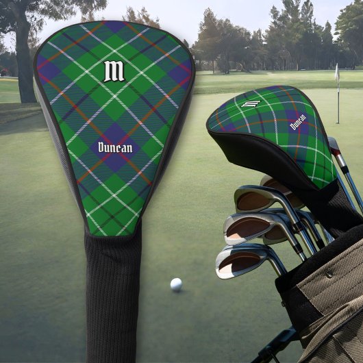 Clan Duncan Tartan Golf Headcover