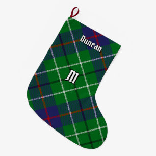 Clan Duncan Tartan Großer Weihnachtsstrumpf