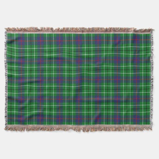 Clan Duncan Tartan Kariert Decke (Vorderseite)