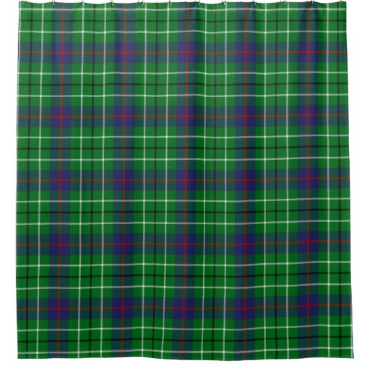 Clan Duncan Tartan Kariert Duschvorhang (Vorderseite)