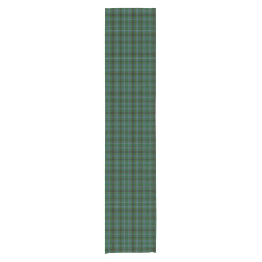 Clan Duncan Tartan Kariert Kurzer Tischläufer (Vorderseite)