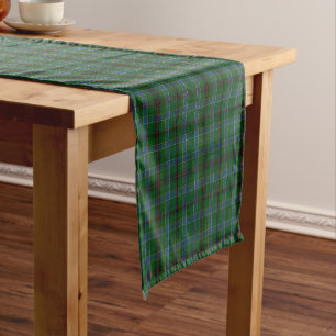 Clan Duncan Tartan Kariert Kurzer Tischläufer