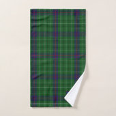 Clan Duncan Tartan Kariert Mit Monogramm Badhandtuch Set (Handtuch)