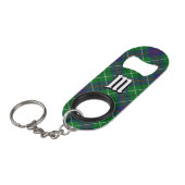 Clan-Duncan-Tartan Mini Flaschenöffner (Vorderseite Schrägansicht)