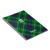 Clan Duncan Tartan Notizblock (Rechte Seite)