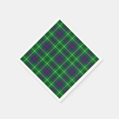 Clan Duncan Tartan Serviette (Ecke)