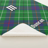 Clan Duncan Tartan Sherpadecke (3/4)