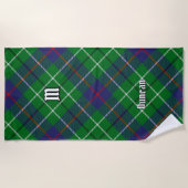 Clan Duncan Tartan Strandtuch (Vorderseite)