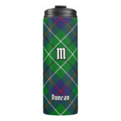 Clan Duncan Tartan Thermosbecher (Vorderseite)
