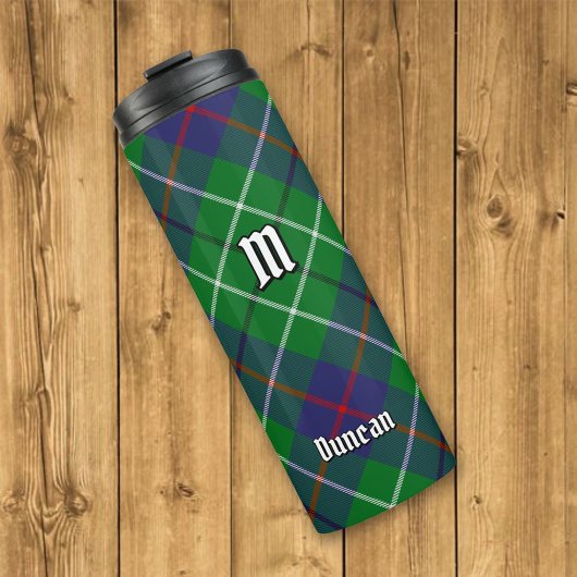 Clan Duncan Tartan Thermosbecher