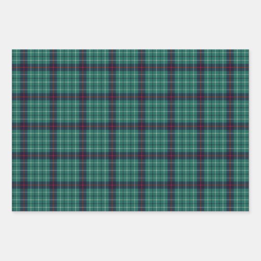 Clan Duncan Tartan Variationen Geschenkpapier Set (Vorderseite 3)