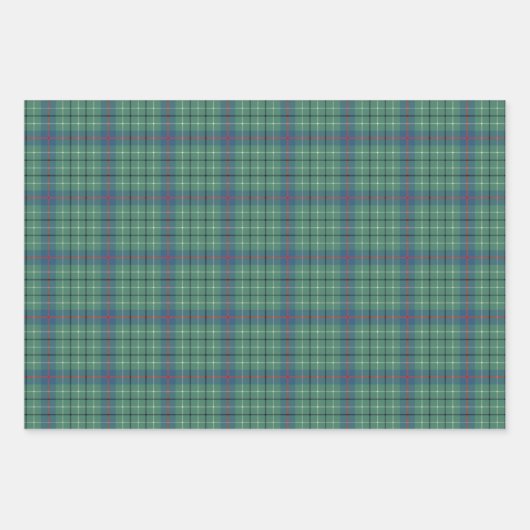 Clan Duncan Tartan Variationen Geschenkpapier Set (Vorderseite 2)