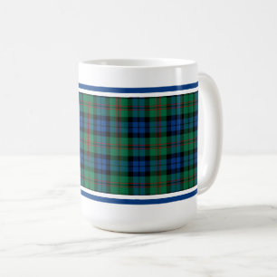 Clan Dundas Tartan Green und Blue Kariert Kaffeetasse