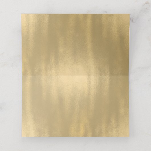 Clan Dundonald Wedding Folded Platzkarte (Innenseite Aufgefaltet)