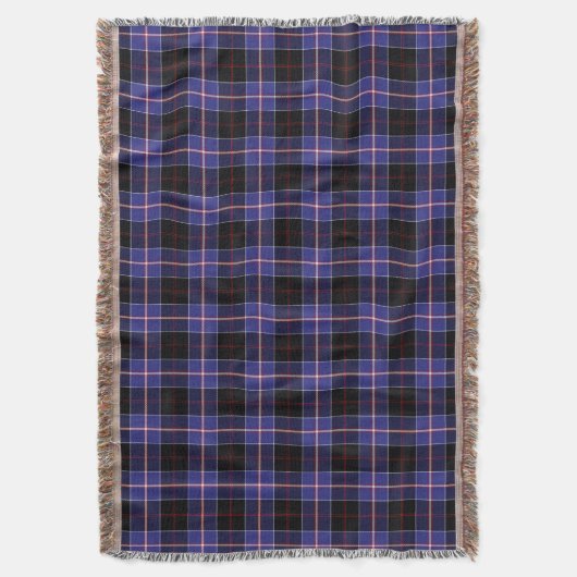 Clan Dunlap Tartan Decke (Vorderseite Vertikal)