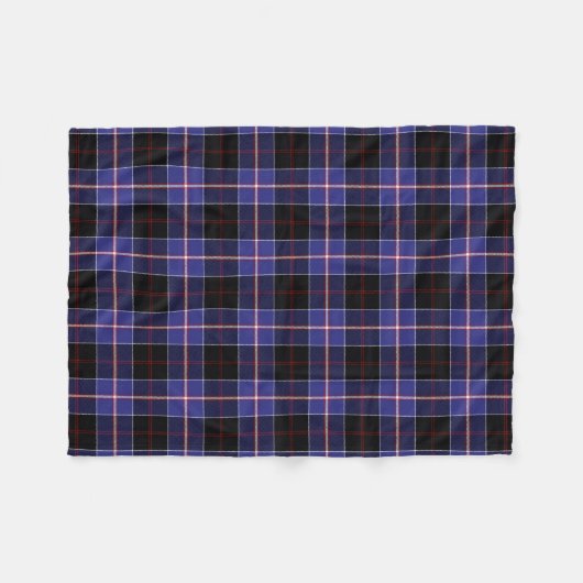 Clan Dunlap Tartan Kariert Fleecedecke (Vorderseite (Horizontal))