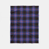 Clan Dunlap Tartan Kariert Fleecedecke (Vorderseite)