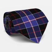 Clan Dunlap Tartan Krawatte (Gerollt)