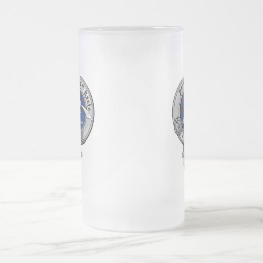 Clan-Eliot-Tasse Mattglas Bierglas (Mittel)