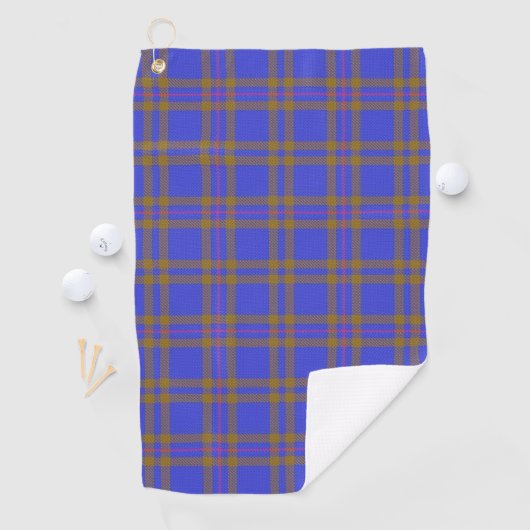 Clan-EliotScottishTartan Golfhandtuch (Insitu)