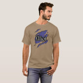 Clan-Eliottartan-Geist-Shirt T-Shirt (Vorne ganz)