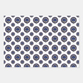 Clan Elliot Abzeichen, Border Reiver Holiday, Scho Geschenkpapier Set (Vorderseite 2)