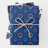 Clan Elliot Abzeichen, Border Reiver Holiday, Scho Geschenkpapier Set (Beispiel)