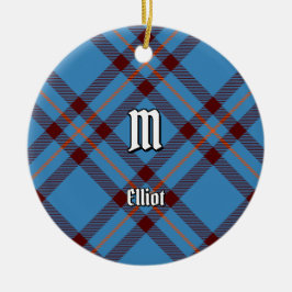 Clan Elliot Alte Keramik Tartan Keramik Ornament