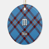Clan Elliot Alte Keramik Tartan Ornament (Links)