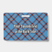 Clan Elliot Ancient Tartan Abzeichen Ausweis (Back)