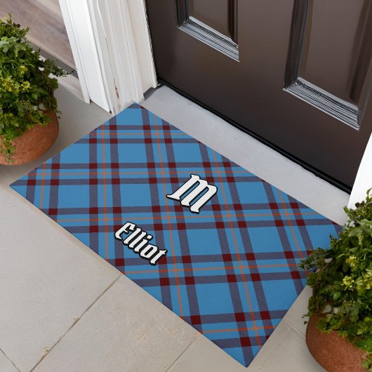 Clan Elliot Ancient Tartan Doormat Fußmatte